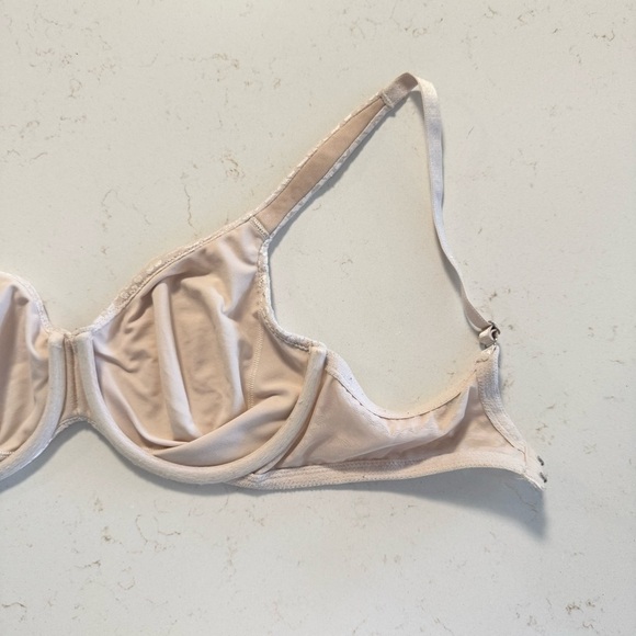 Soma Bra Minimizing Emma Underwire Bra Womens 34D Cream - Picture 6 of 9